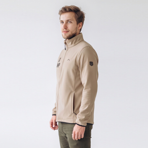 OEM Custom Embroidered Logo Soft Shell <b>Jackets</b> <b>Men</b> Waterpoof Training <b>Jackets</b> Outdoor Hiking Camping Trainer <b>Jacket</b> <b>Men's</b> - Product Image 3
