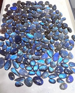Natural Labradorite Gemstone Cabochon Loose Stone for Jewelry Making Wholesale Bulk Labradorite Cabochons High Flash Labradorite - Product Image 3