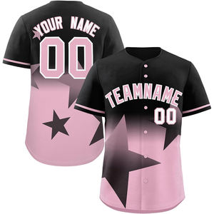 Camiseta de Béisbol Personalizada al por Mayor con Logotipo Sublimado, Diseño Gratuito, Cuello en V, Bordado, Transpirable - Product Image 5
