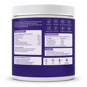 OEM ODM Compléments multivitaminés à croquer pour chiens et chats toutes races – 10-en-1 Vitamines quotidiennes pour le soutien immunitaire, cutané, pelliculaire et articulaire – Fourniture personnalisée - Product Image 2
