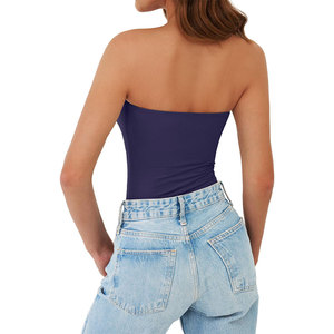 Top Tubo para Mujer, Última Moda, Estilo Retro, Lujoso, Cómodo, de Secado Rápido, Sostenible, Ajuste Delgado, Precio al por Mayor - Product Image 5