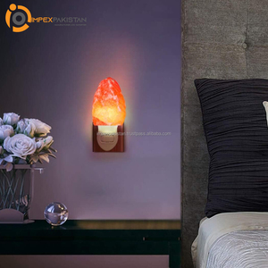 Lámpara de Pared Impex Pakistan Heart Night 2026, Tallada a Mano, Decoración Natural para el Hogar, Sal Rosa del Himalaya, Modo Flor, Buena Salud - Product Image 5