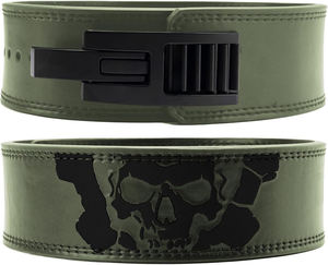 Ceinture de musculation de qualité supérieure en cuir de vachette et néoprène, réglable, robuste, antidérapante, protection avancée pour les lifters exigeants - Product Image 1