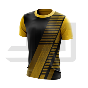 Camiseta Deportiva Unisex JAMEZ SPORTS, Cuello en V, Manga Corta, 100% Algodón Transpirable, Antibacterial, Secado Rápido, Ligera, para Gimnasio - Product Image 5