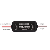 SK-CD0101 Scheinwerfersteuerung SK-CD0100 Bremsblinker SK-CD0102 Sicherheitswarnblinker-12V Stroboskop-Controller für Autos