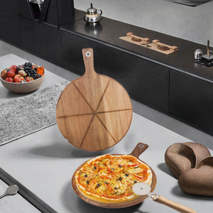 Planche à découper en bambou écologique, moderne, rectangulaire, épaisseur 1,5 cm, taille moyenne, accessoires de cuisine, passe au lave-vaisselle, fabriquée à la main en Inde - Product Image 3
