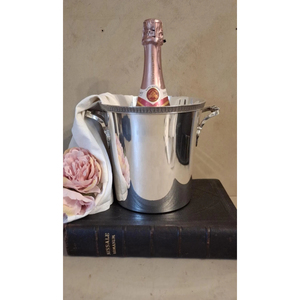 New Elegant Style Stainless Steel Metal Round Shape Golden Antique Finished <b>Ice</b> Bucket Used Home and Hotels Accessories Supplies - Product Image 2