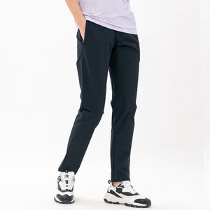 Pantalon Capri Homme Taille Mi-Haute Léger Élastique Décontracté Écologique Infroissable pour Affaires - Product Image 1