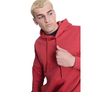 Vente en gros de sweat-shirts à capuche unisexes pour hommes, manches longues, 100% coton, molleton épais avec poche, personnalisable - Product Image 3