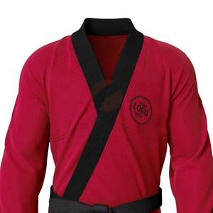 Kimono de Jiu Jitsu de Tejido Perla Ligero de Alto Rendimiento Gi 450GSM, Precio Mayorista Económico, Diseño Personalizable, Algodón Premium - Product Image 4