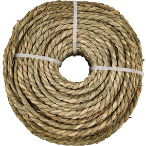 Fourniture de matériel jonc de mer naturel panier tissé décoratif accessoire de stockage tissé - Product Image 1