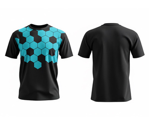 เสื้อยืดพิมพ์ลายแบบซับลิเมชั่นระดับพรีเมียม ผ้าระบายอากาศ แห้งเร็ว |   ไซส์ผู้ชาย ผู้หญิง และเยาวชน |   ชุดฝึกซ้อมน้ำหนักเบา แห้งเร็ว - Product Image 3