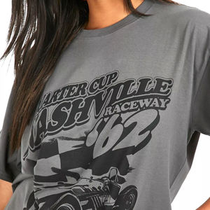 Proveedor de Camisetas para Mujer OEM, Camisetas de Algodón Suave de Alta Calidad, Tejido Transpirable, Perfecto para Marcas de Ropa de Marca Privada - Product Image 4