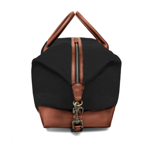 Sac de voyage en cuir et toile imperméable, sac de sport vintage, sac de week-end, sac de gym, grande capacité, style LCTB-0031 - Product Image 5