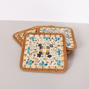 Wicker place <b>mats</b> best-pick decor placemats accessories for <b>table</b> sustainable rattan placemat - Product Image 6