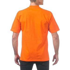 Camisetas de Hombre Personalizadas de Color Naranja, Manga Corta, Cuello Redondo, Estilo Casual de Verano, Corte Regular, Algodón y Poliéster, Secado Rápido - Product Image 2
