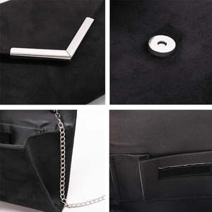 Bolso de mano de cuero estilo oriental/occidental, moderno y minimalista, fabricado por RIMZA INDUSTRIES - Product Image 4