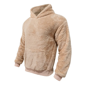 Sudadera con Capucha de Forro Polar Negro para Hombre, Corte Regular, Informal, con Bolsillo Delantero, Estampado Digital Otoñal - Product Image 4