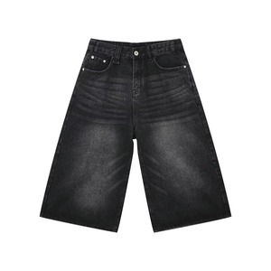 Pantalones Cortos Casuales de Verano de Mezclilla Desgastada de Alta Calidad, Personalizados, Lisos, Transpirables, de Nailon/Algodón, para Carpintero - Product Image 2