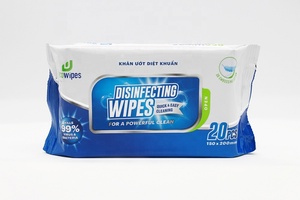 Toallitas Húmedas Antibacterianas Personalizadas Ecowipes, Protección Contra Gérmenes al 99.9% - Product Image 1