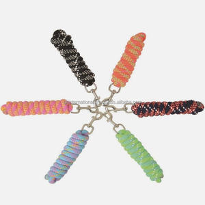 Excellent Quality Cotton <b>Lead</b> <b>Rope</b> with nickel brass snap hook <b>lead</b> <b>rope</b> for <b>horses</b> - Product Image 1
