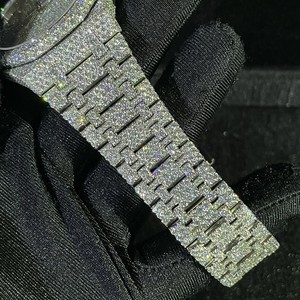 Reloj de Lujo Personalizado Hecho a Mano, Estilo Hip Hop Clásico Unisex, Mecánico Automático ETA, Acero Inoxidable, Cristal de Zafiro, 100 - Product Image 2