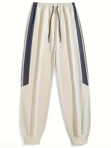 Men's Loose-Fitting Casual Sports Suits 2-Piece Set Sweatshirt Sweatpants 100% Cotton Fleece 380g Quick Dry Winter Sportswear - Product Image 4