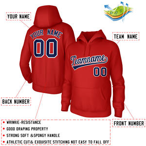 100% Cotton Graphic 3D Puff Printing Cropped <b>Hoodie</b> Custom Logo Heavyweight No <b>String</b> Oversized 100% Winter Hooded - Product Image 2