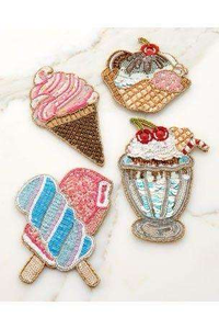 Embroidery <b>Bead</b> <b>Coaster</b> Handmade Drink Mat Home Accent by glowin fashion - Product Image 2
