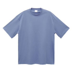 T-shirts Homme Oversize en Gros, Impression Logo Personnalisé, Coton Uni, Manches Courtes, T-shirts Vierge Grande Taille pour Homme - Product Image 1