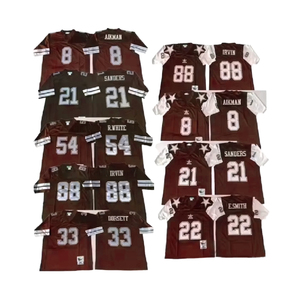 Premium American Football Sports Jersey Stylish Custom Team Shirt Breathable Mesh Comfortable Durable Fit Lightweight <b>Athletic</b> - Product Image 3