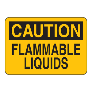 Señal de Precaución: Líquidos Inflamables para Laboratorios y Áreas Industriales - Product Image 3