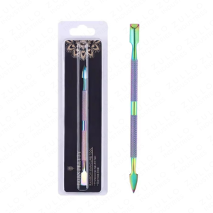 High Quality Stainless Steel Double End Cuticle Remover Pusher Professional Nail <b>Cleaning</b> <b>Tool</b> for Manicure Pedicure Home Use - Product Image 3