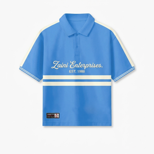 เสื้อเชิ้ตแขนสั้นผู้ชายแบบสปอร์ต ผ้าถักเนื้อแน่น ระบายอากาศได้ดี 170 GSM ผสมสแปนเด็กซ์ 10% โพลีเอสเตอร์ 90%  รับสกรีนโลโก้ตามแบบ OEM ODM - Product Image 1