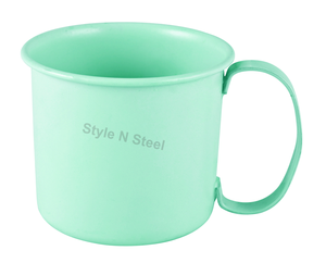 Mug imprimé en profondeur avec poignée en acier inoxydable - Product Image 3