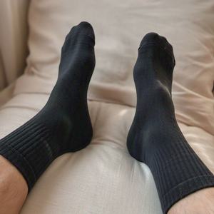 Fabricant Logo personnalisé Support de bonneterie en fil de coton de haute qualité Motifs jacquard variés Chaussettes unisexes Chaussettes athlétiques - Product Image 2