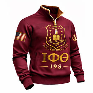 Suéteres Personalizados Premium con Bordado de Letras Griegas, Sudadera para Fraternidades, Suéter con Letras Griegas para Hombres y Mujeres - Product Image 2