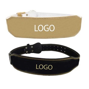 Premium Quality Custom Made Fitness Workout Leather <b>Belt</b> Heavy Duty Non-Slip Adjustable for Weight Lifting Training Best Selling - Product Image 3