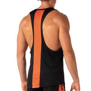 Gym Fitness Men's Tank Top Breathable Comfortable Anti Wrinkle Muscle <b>Singlet</b> Custom Logo <b>Running</b> Vest - Product Image 5