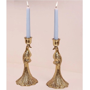 High Quality Iron Candle Stand 3 Holder Heat Resistant Home Decoration Modern Design - Product Image 2