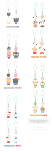 Llavero de Pareja con Figuras MINI de Stray Kids - SKZOO X Personajes de SANRIO, Llavero Musical de Papel y Plástico para Niños - Product Image 4