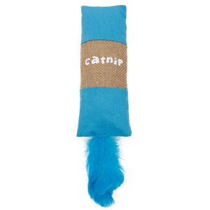 Rettangolari Duffle in peluche pelliccia sintetica gattino giocattolo con erba gatta interattivo e movimento giocattolo per animali - Product Image 2