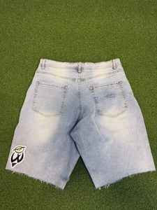 Pantalones Cortos de Mezclilla de Verano de Alta Calidad para Hombre, Jeans Cortos para Hombre, Pantalones Cortos Juveniles, Jeans Holgados, Servicio OEM - Product Image 2