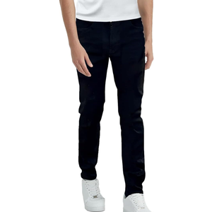 กางเกงยีนส์ผ้ายืดทรงสลิมฟิตสำหรับผู้ชาย – กางเกงยีนส์ฟอกสีสำหรับสไตล์ลำลองในชีวิตประจำวัน - Product Image 4