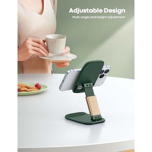 Supporto per Cellulare Verde per iPhone, Accessorio da Scrivania Indispensabile, Regalo per l'Ufficio - Product Image 1