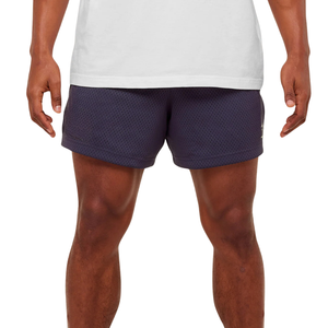 Pantalones Cortos Deportivos de Malla Transpirable para Hombre, 5 Pulgadas, para Gimnasio, Entrenamiento, Fitness, Color Morado Medianoche - Product Image 1