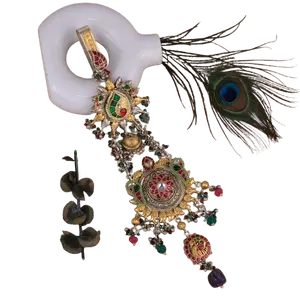 Conjunto de collar y pendientes de plata 925 Juda Glamour Retro clásico con recuerdos dorados de cristal Natural colección fina para mujer - Product Image 2