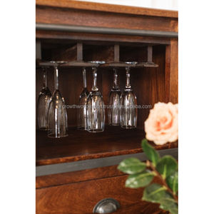 Chariot de présentation en bois moderne de qualité supérieure Signature |   Chariot de présentation de produits de luxe pour la maison, les meubles et l'hôtellerie |   Exposition de cafés au détail - Product Image 6