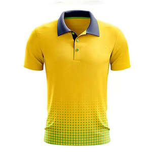 Camisas Polo para Hombre, Nueva Colección 2025, al por Mayor, con Bolsillo Personalizado, Estampado Digital con Patrón, Tela Jersey, Manga Corta, para Golf - Product Image 2
