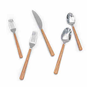 Modern Premium Stainless Steel Cutlery Set | Stylish Spoon <b>Fork</b> <b>Knife</b> for Contemporary Tableware - Product Image 2